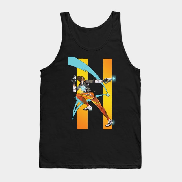 Tracer Overwatch 2 Tank Top by Dylan